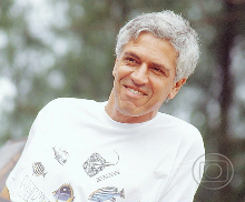 Nuno Leal Maia em Top Model, 1989. TV Globo
